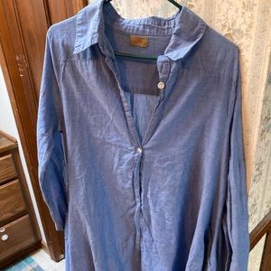 3/4 sleeve tunic with pockets
